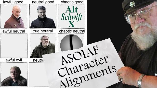 Asoiaf character alignment with alt schwift x Asoiaf character alignment with alt schwift x