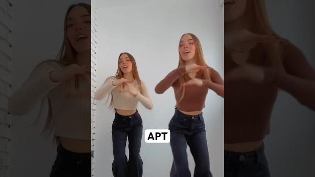 #apt #trend #baile #dance #tiktok #rosé #brunomars #apt #trend #baile #dance #tiktok #rosé #brunomars