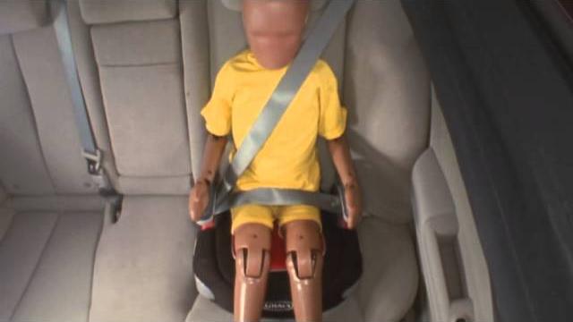 Demonstration crashes - importance of child restraints Demonstration crashes - importance of child restraints