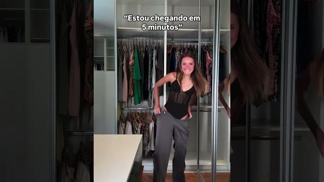Arrume-se comigo atrasada #millenaemanumaia Arrume-se comigo atrasada #millenaemanumaia