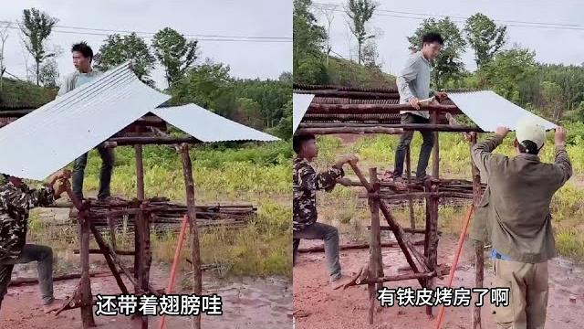 小陈的老挝媳妇儿 大哥搭建铁皮房 手艺不错 建房志在必得 小陈的老挝媳妇儿 大哥搭建铁皮房 手艺不错 建房志在必得
