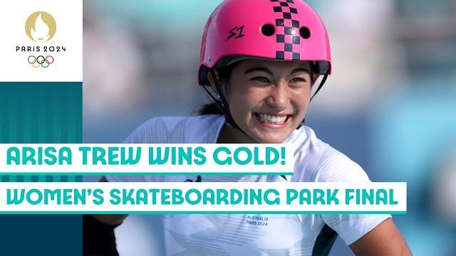 Arisa trew becomes australia’s youngest olympic gold medallist | paris 2024 highlights Arisa trew becomes australia’s youngest olympic gold medallist | paris 2024 highlights