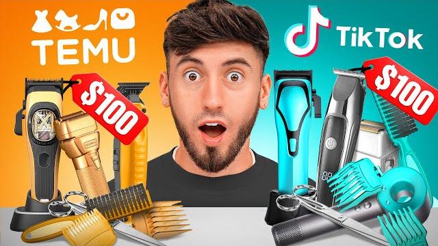 $100 temu vs $100 tiktok barber kit! $100 temu vs $100 tiktok barber kit!
