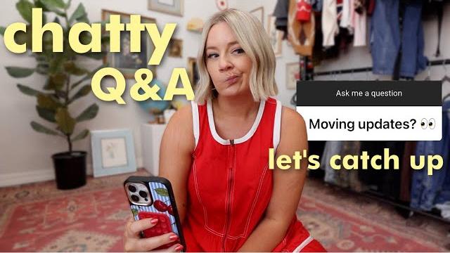 Life update q&a! moving? online hate, "skinnytok", my worst breakup, losing friends & more! Life update q&a! moving? online hate, "skinnytok", my worst breakup, losing friends & more!