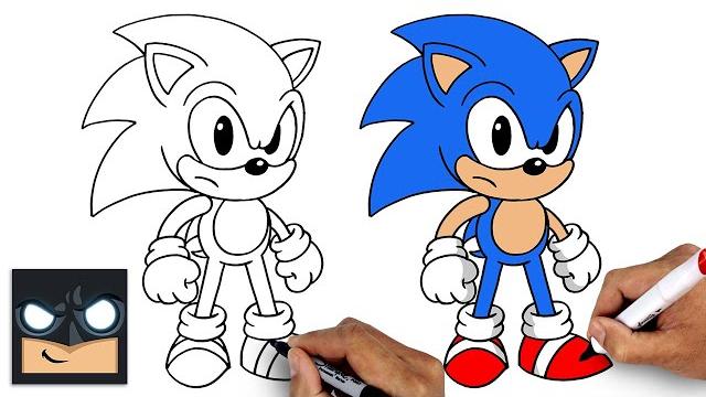 How to draw sonic the hedgehog | step by step tutorial How to draw sonic the hedgehog | step by step tutorial
