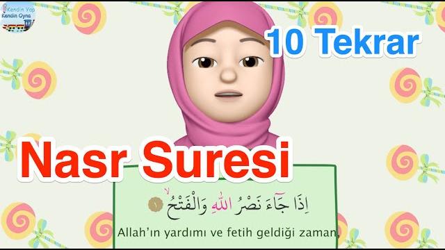 Nasr suresi / 10 tekrar / ezber dualar Nasr suresi / 10 tekrar / ezber dualar