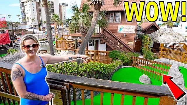 The smuggler's cove (madeira beach) mini golf match! The smuggler's cove (madeira beach) mini golf match!