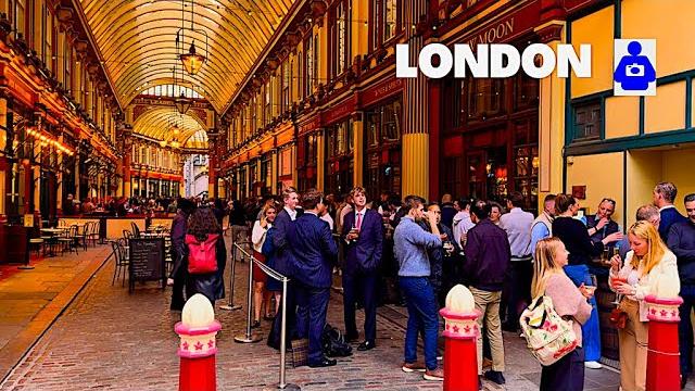 City of london after work walk blackfriars bridge, st paul's cathedral to liverpool st stn City of london after work walk blackfriars bridge, st paul's cathedral to liverpool st stn