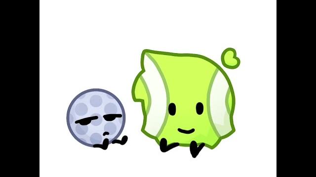 Little kiss #tengolf #bfdi #animation Little kiss #tengolf #bfdi #animation