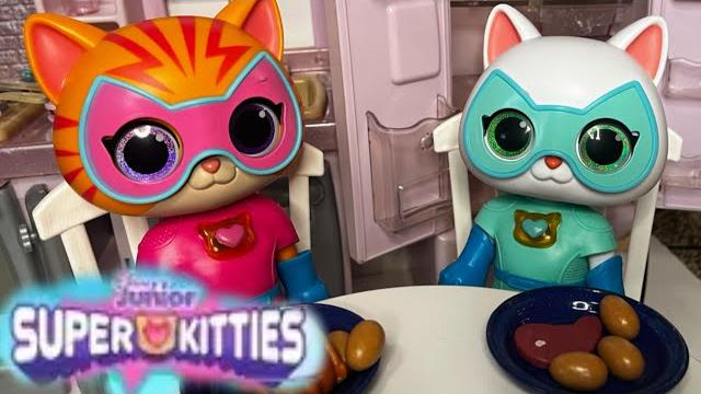 Superkitties toys morning routine ️ -ginny and bitsy Superkitties toys morning routine ️ -ginny and bitsy