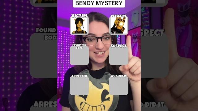 Bendy mystery solved! #bendy #batim #batdr Bendy mystery solved! #bendy #batim #batdr