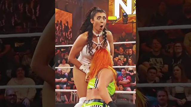 What happened if you low blow a female wrestler? What happened if you low blow a female wrestler?
