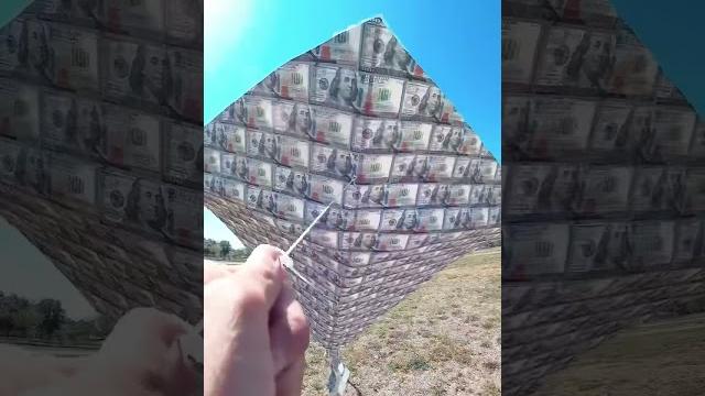 The $100 bill kite 🪁 The $100 bill kite 🪁