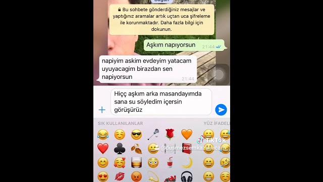 Whatsapp olay konuşma Whatsapp olay konuşma