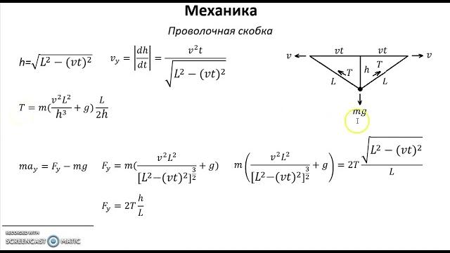 Механика. проволочная скобка Механика. проволочная скобка