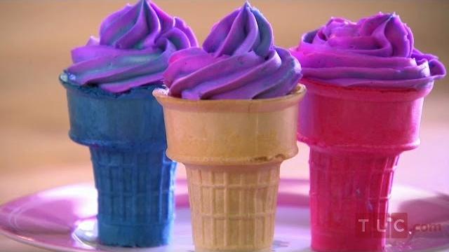Sofia makes ice cream cone cupcakes i cake boss Sofia makes ice cream cone cupcakes i cake boss