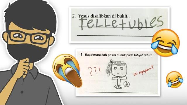 Jawaban ujian viral terlucu Jawaban ujian viral terlucu