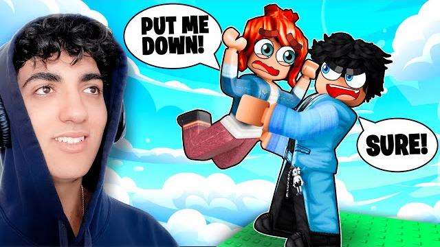 Roblox hug tower is too funny... (they went flying) Roblox hug tower is too funny... (they went flying)