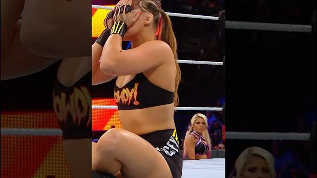 Ronda rousey infuriated alexa bliss with this taunt! #summerslam Ronda rousey infuriated alexa bliss with this taunt! #summerslam
