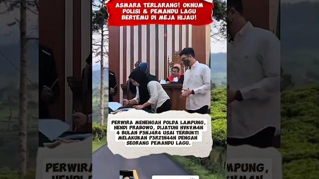 Oknum perwira polda lampung d1v0n1s 4 bulan gara-gara k4svs asmara dengan pemandu lagu!#oknumpolisi Oknum perwira polda lampung d1v0n1s 4 bulan gara-gara k4svs asmara dengan pemandu lagu!#oknumpolisi