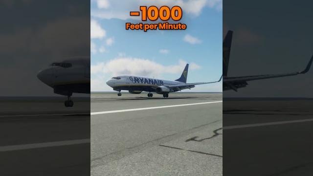 Airplane hard vs smooth landing simulation Airplane hard vs smooth landing simulation