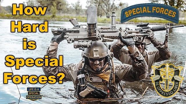 How hard is us army special forces training? How hard is us army special forces training?