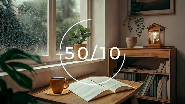 50/10 pomodoro timer - relaxing lofi, deep focus pomodoro timer, study with me, stay motivated 50/10 pomodoro timer - relaxing lofi, deep focus pomodoro timer, study with me, stay motivated