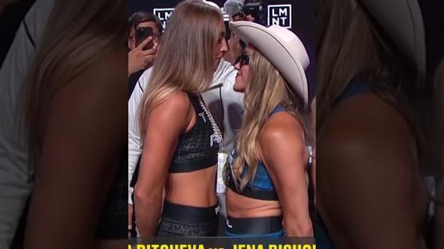 Dakota ditcheva vs jena bishop #shorts #pflmma Dakota ditcheva vs jena bishop #shorts #pflmma