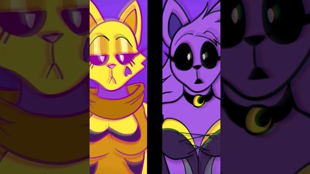 Poppy's playtime catnap x copycat transformation ️ Poppy's playtime catnap x copycat transformation ️