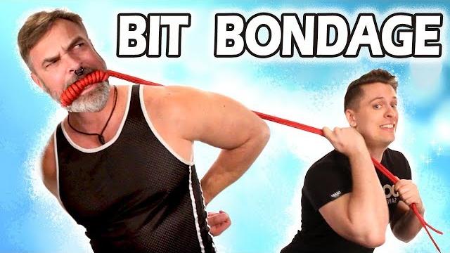 Bit gag - bondage tie Bit gag - bondage tie