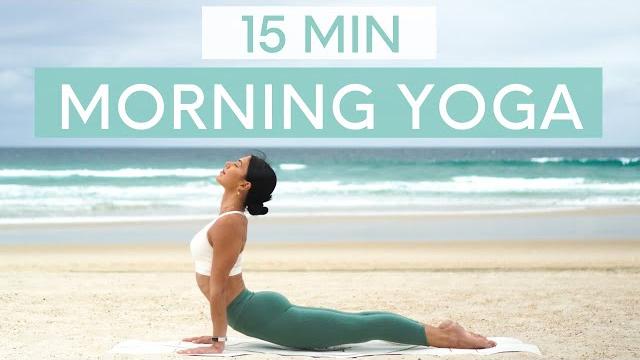 15 min morning yoga flow || wake up & feel energised 15 min morning yoga flow || wake up & feel energised