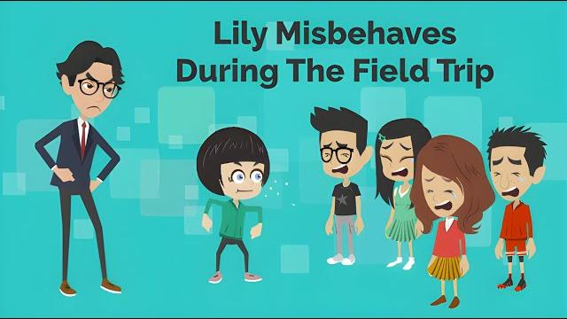 Lily misbehaves during the field trip Lily misbehaves during the field trip