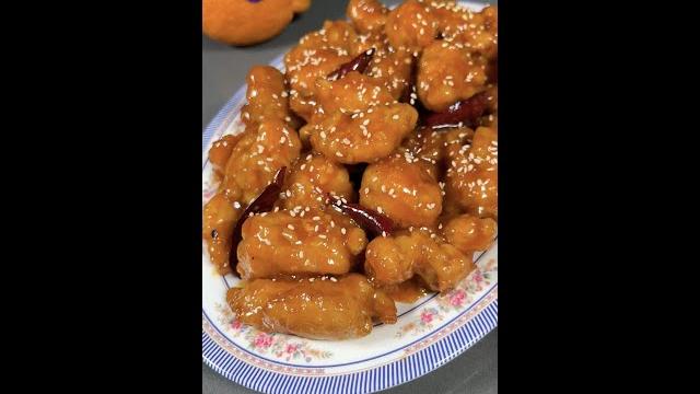 Orange chicken | way better than takeout #shorts Orange chicken | way better than takeout #shorts