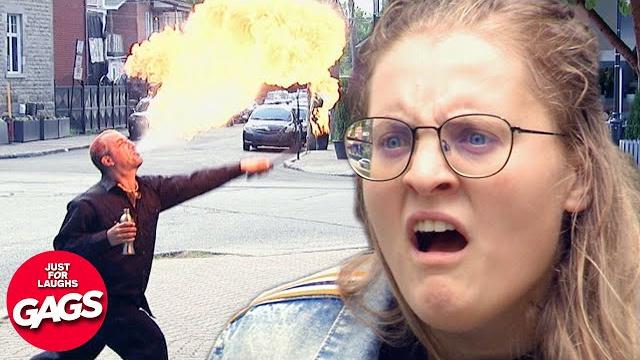 Pranking student on campus | just for laughs gags Pranking student on campus | just for laughs gags