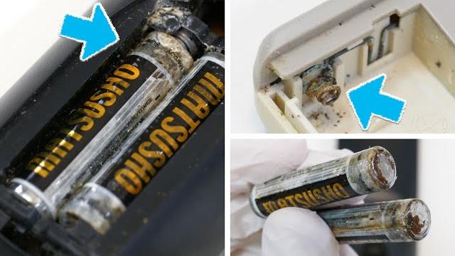 電池漏液怎麼辦?4個方法,徹底清除電池腐蝕的漏液!不用找人維修! 電池漏液怎麼辦?4個方法,徹底清除電池腐蝕的漏液!不用找人維修!