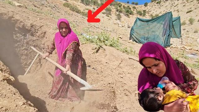 Medina and elena's challenging life in the heart of the mountains in the absence of shahab Medina and elena's challenging life in the heart of the mountains in the absence of shahab