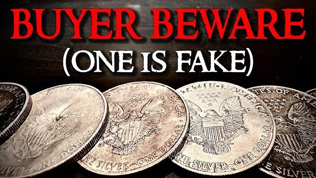 Exposing a huge fake silver scam - don't buy these! Exposing a huge fake silver scam - don't buy these!