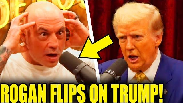 Joe rogan abandons trump after scandal goes public! Joe rogan abandons trump after scandal goes public!