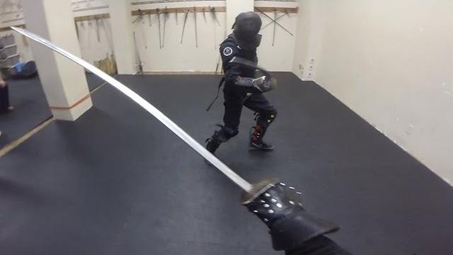 Expert saber sparring: lee smith vs richard marsden Expert saber sparring: lee smith vs richard marsden