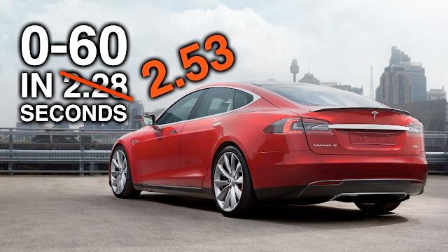 Tesla did not hit 60 mph in 2.28 seconds? Tesla did not hit 60 mph in 2.28 seconds?