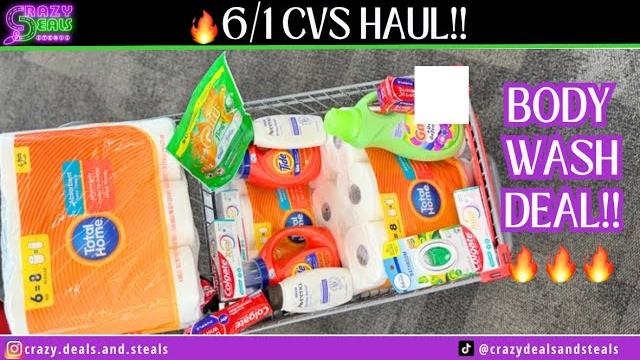 6/1 cvs haul body wash, paper prod.+ laundry stock up‼️6/1 cvs couponing #cvsdeals #cvshaul 6/1 cvs haul body wash, paper prod.+ laundry stock up‼️6/1 cvs couponing #cvsdeals #cvshaul