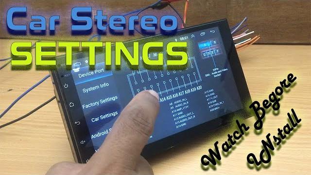 All about android car stereo settings All about android car stereo settings