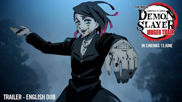 Demon slayer: mugen train - trailer | english dub | re-releasing exclusively in cinemas 13 june Demon slayer: mugen train - trailer | english dub | re-releasing exclusively in cinemas 13 june