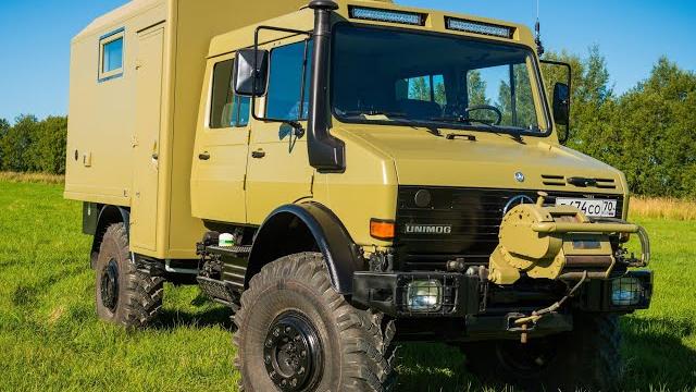 Вездеходный автодом унимог 2150, проект двойные кабины. Вездеходный автодом унимог 2150, проект двойные кабины.