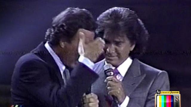 Julio iglesias y jose luis rodriguez acapulco 1992 torero Julio iglesias y jose luis rodriguez acapulco 1992 torero