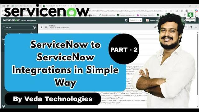 Servicenow to servicenow outbound integrations in simple way | servicenow by veda technologies Servicenow to servicenow outbound integrations in simple way | servicenow by veda technologies