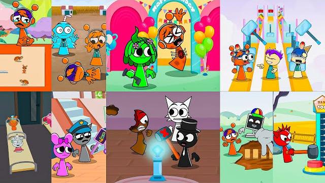 Maze challenge, color mix challenge and all sprunki funny animations | top sprunki moments (part 42) Maze challenge, color mix challenge and all sprunki funny animations | top sprunki moments (part 42)
