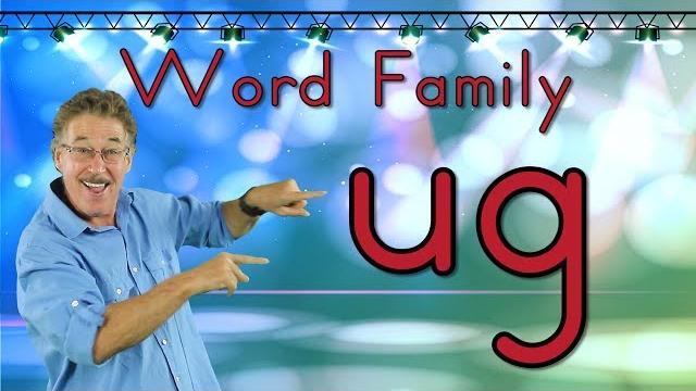 Word family -ug | phonics song for kids | jack hartmann Word family -ug | phonics song for kids | jack hartmann