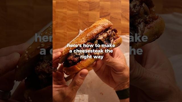 How to make a cheesesteak #sandwich #philly How to make a cheesesteak #sandwich #philly