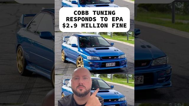 Cobb tuning said they aren’t going anywhere despite the epa fines. #cobbtuning #subaru #subarusti Cobb tuning said they aren’t going anywhere despite the epa fines. #cobbtuning #subaru #subarusti